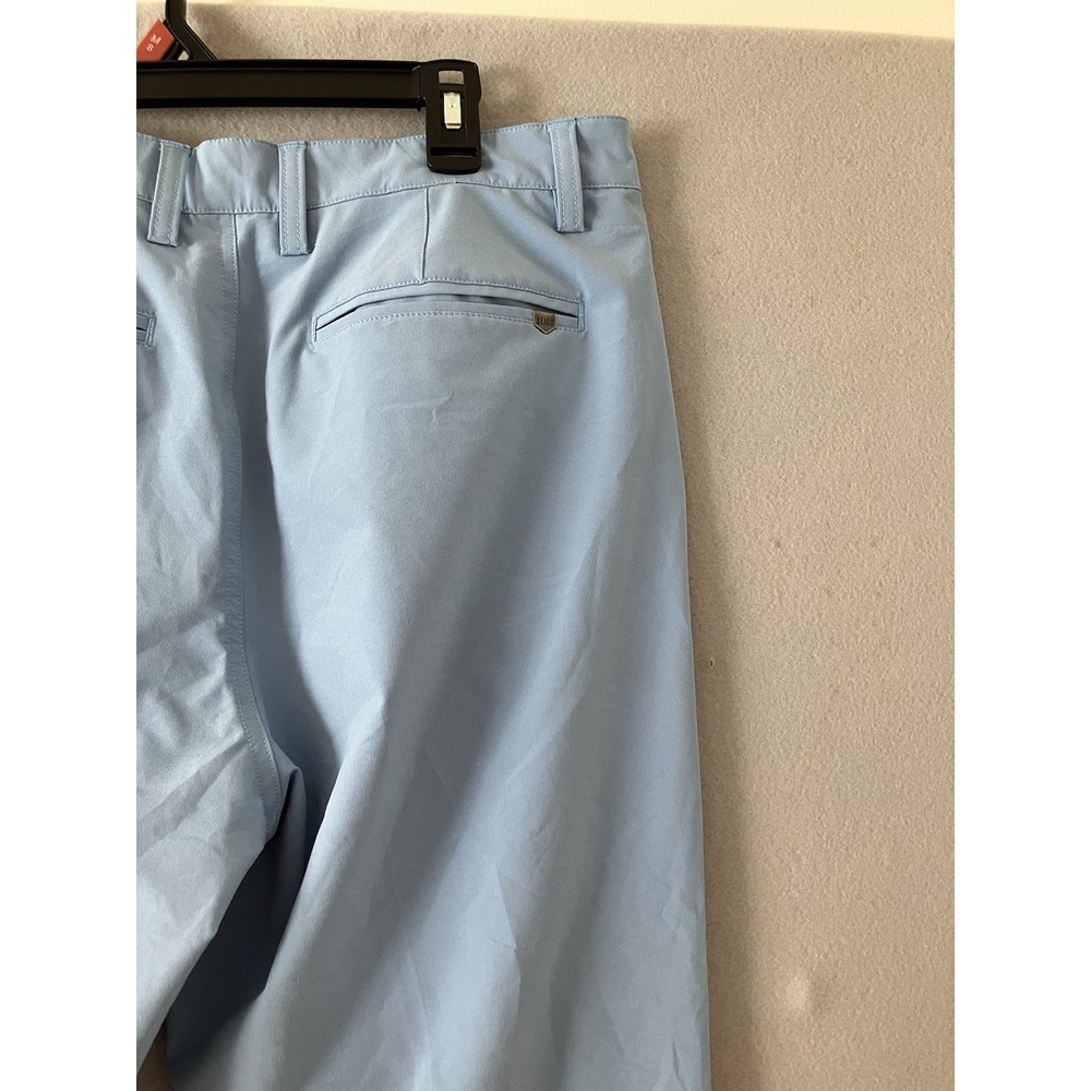 Sligo Men's 32/33 Light Blue Performance Golf Pants Flat Front Pockets Outdoors - Picture 5 of 8